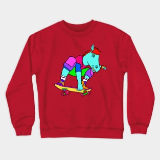 Skate Horse Crewneck Sweatshirt